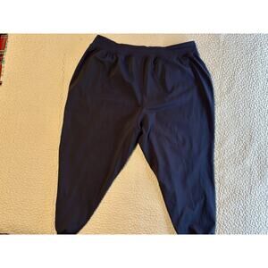 LIVI For Lane Bryant Navy Blue Elastic Waist And Cuff Athletic Pants Size 26/28